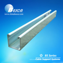 Canal de aluminio Unistrut hecho en China